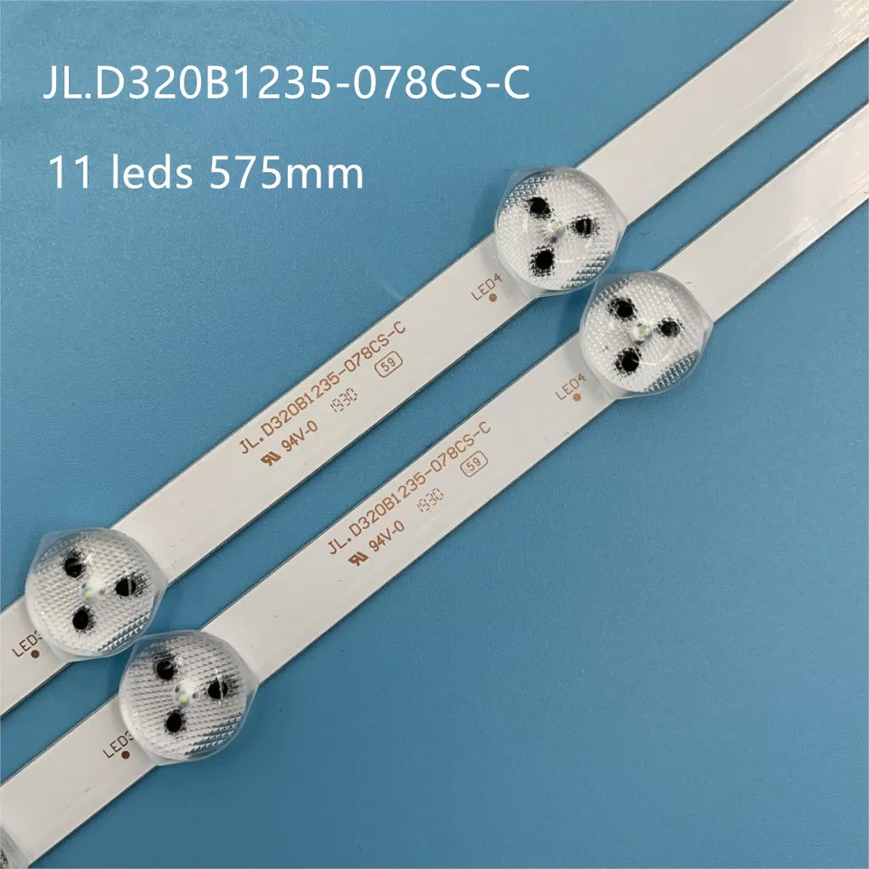 VESTEL 32D1334DB VES315WNDL-01 VES315WNDS-2D-R02 VES315WNDA-01 11-LED 574mm 용 2pcs x 32 인치 LED 백라이트 스트립 교체 썸네일 6