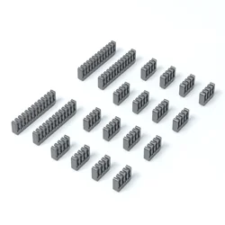 PSU Cable Comb Organizer Acrylic for 3.5mm PC Power Cables Wiring 6/8/24 Pin Computer Cable Manager Clamp Clips