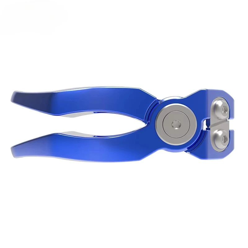 27g Portable CL29 Fishing Line Nipper Aluminum Braided Line Cutter PE Line Clipper Tungsten Steel Blade for Lake Stream