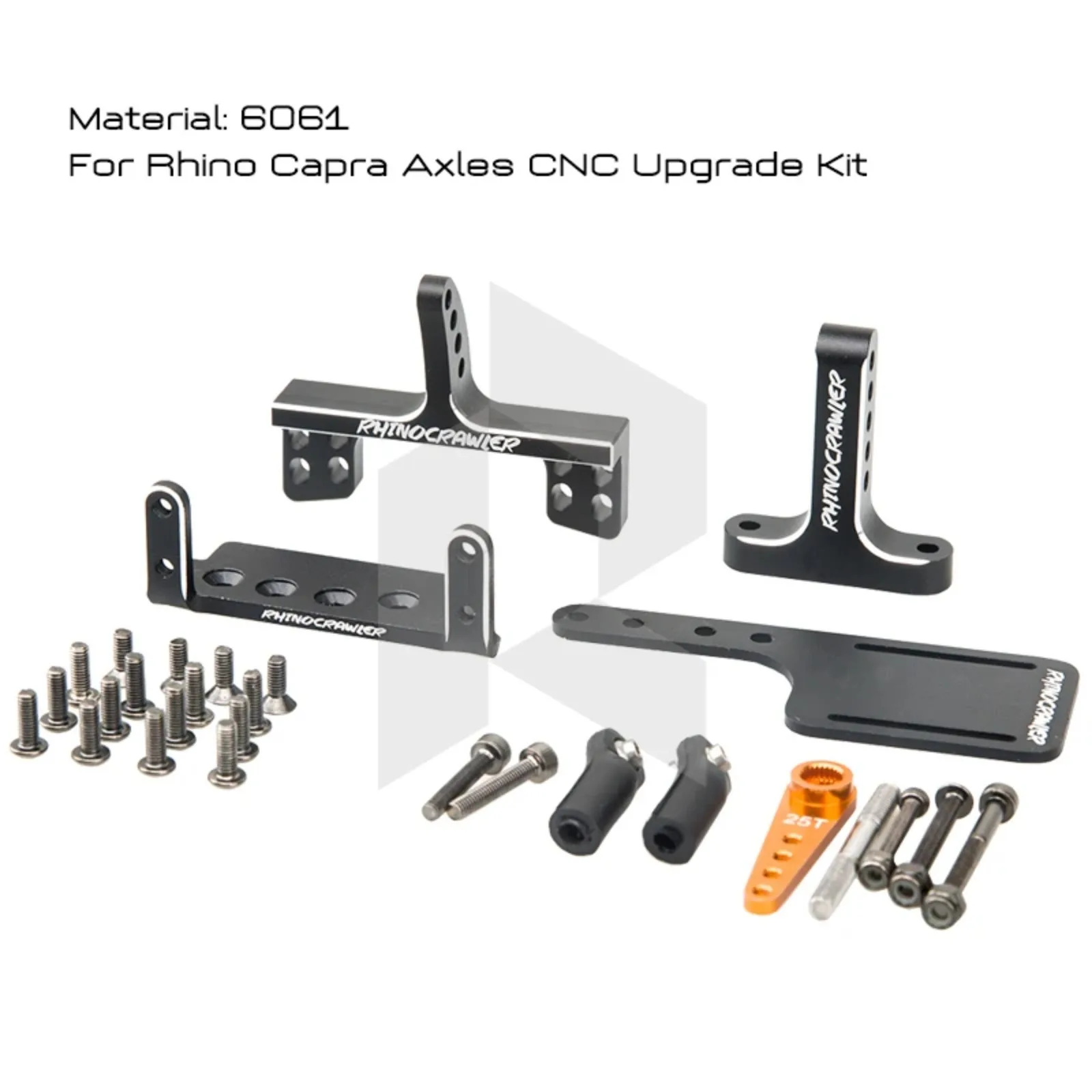 RhinoRC CNC Hardened Overdrive Portal Axle Shafts And Gears Upgrade Kit