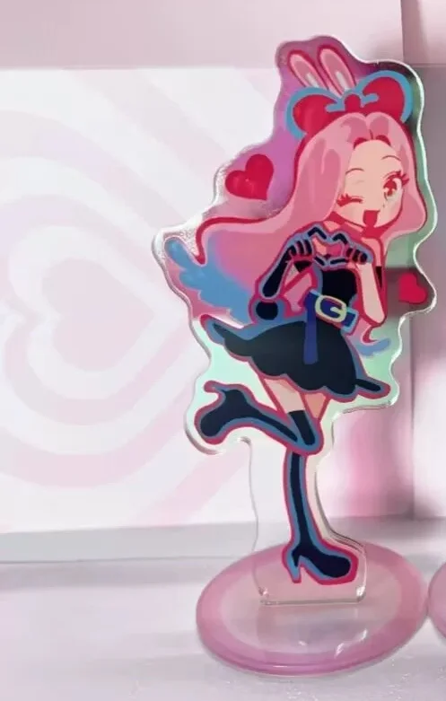 لوحة جديدة ذاتية الصنع للمسرح الغريب أنيمي محيطية إبداعية ذاتية الصنع من الأكريليك ديكور سطح المكتب