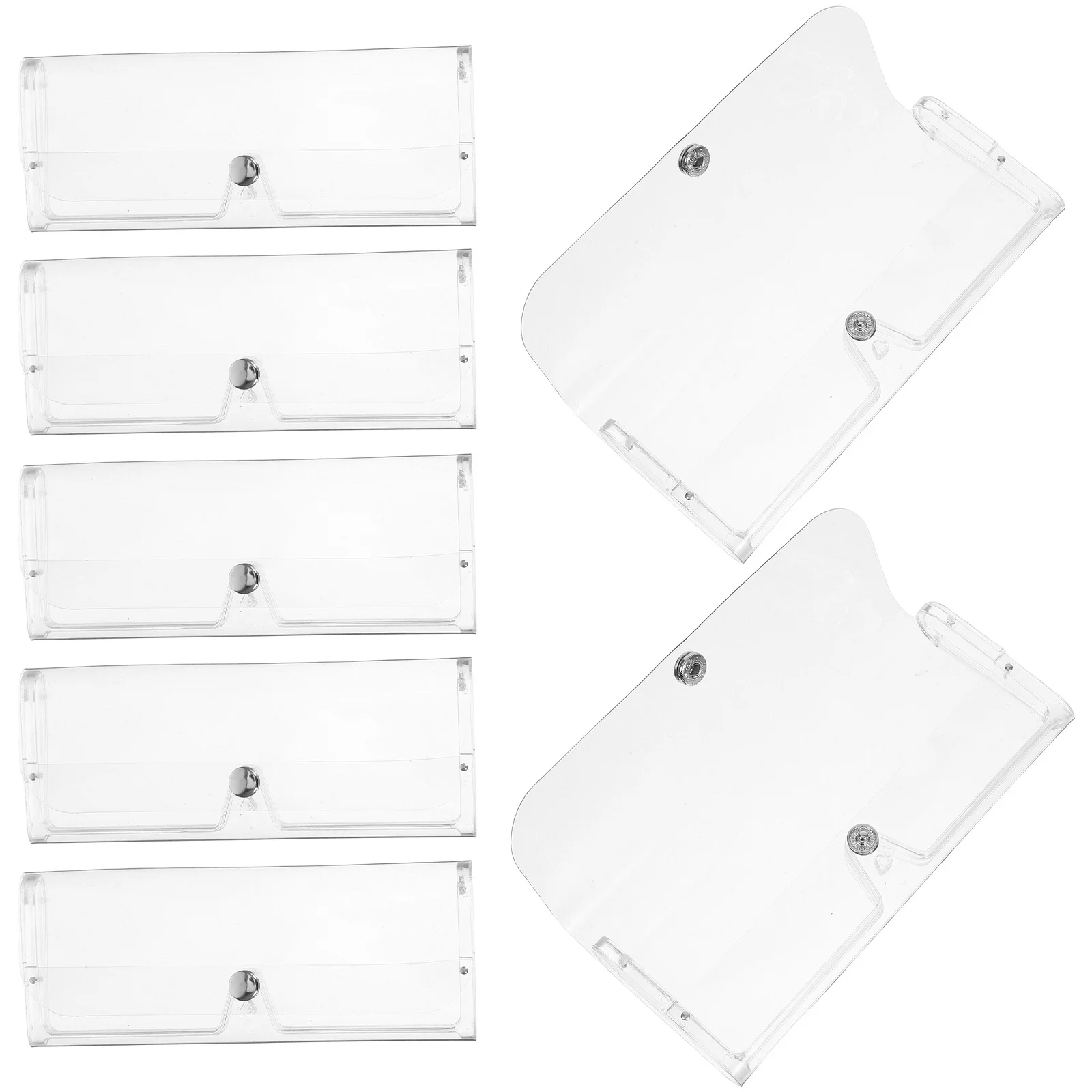 

7Pcs Hard Shell Glasses Case Travel Eyewear Box for Men Women Lightweight Portable Sunglass Holder Easy to Clean