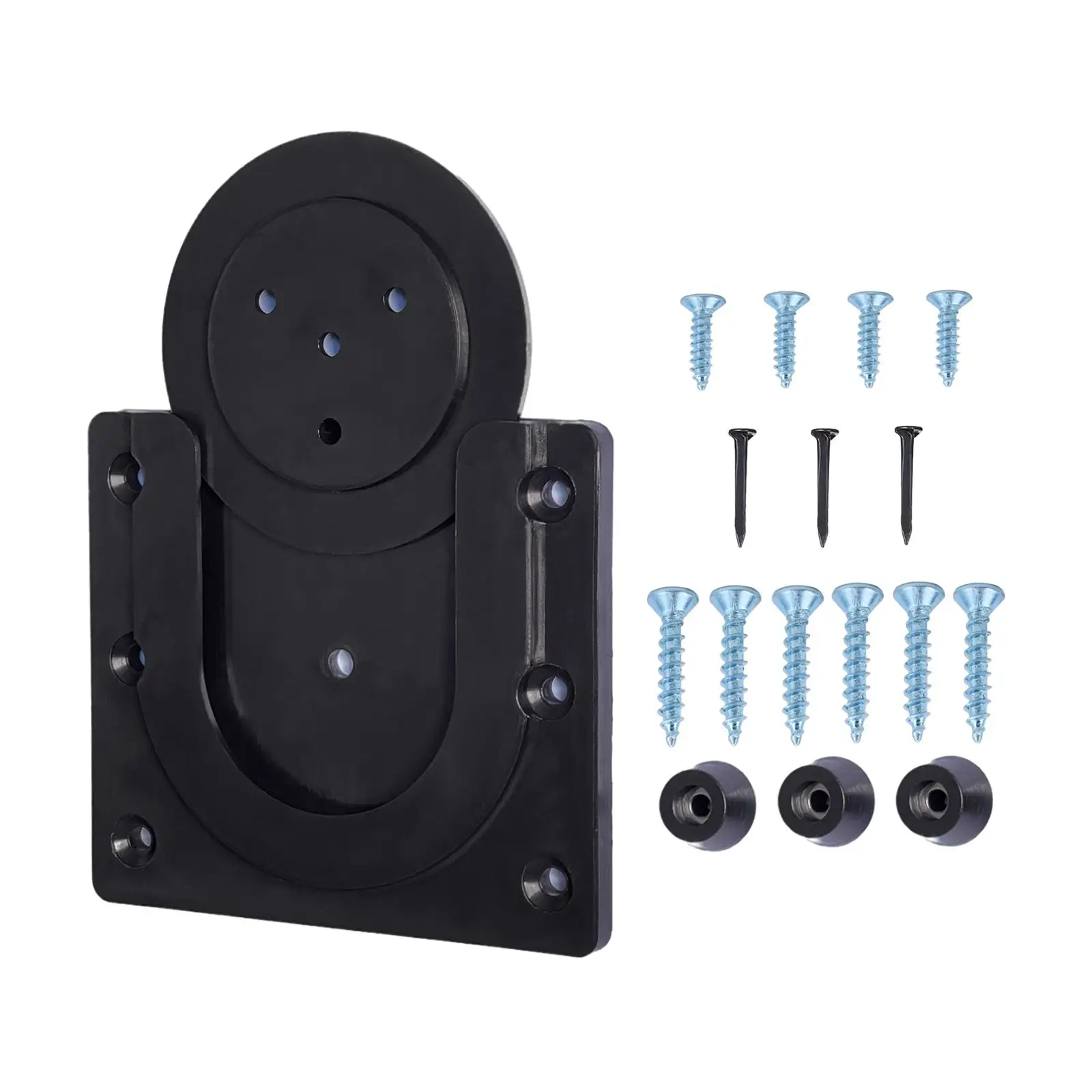 Dartboard Mounting Bracket Kit Replacement Easy to Install Sturdy with Screws Wall Bracket for Games Cabinet Wall Garage Gym