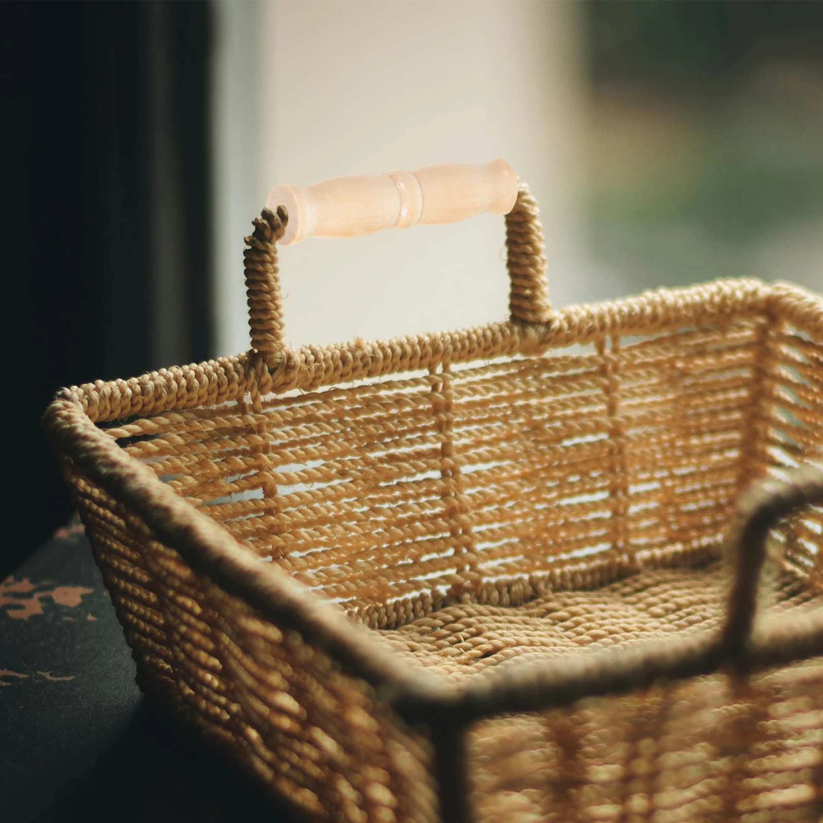 

10pcs Wooden Bucket Handle Durable Smooth Finish Comfortable Grip Basket Replacement Parts Suitable Camping Storage