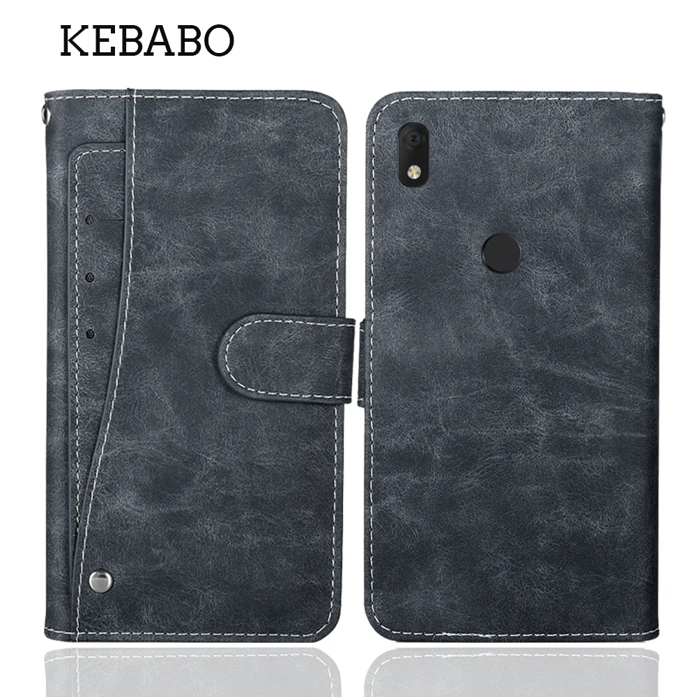 Fashion Leather Wallet Alcatel Lumos Case 6