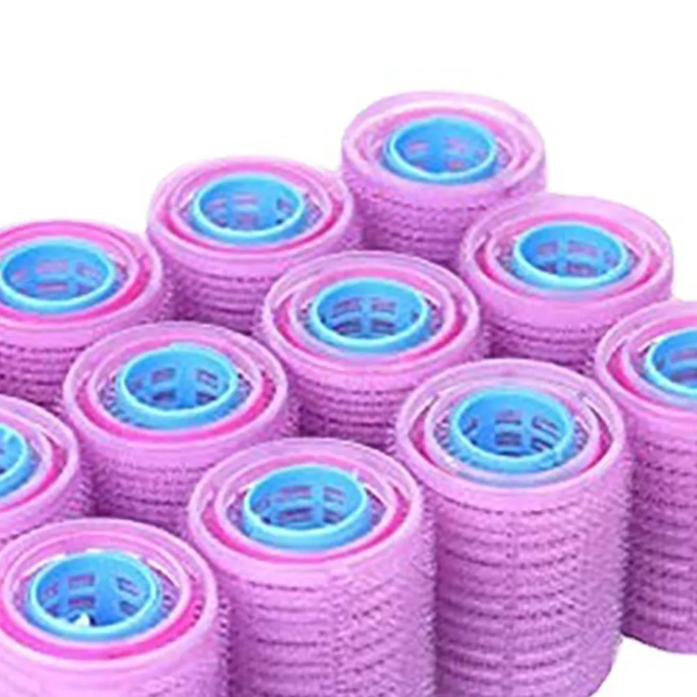 Easy to Use Self Grip Hair Roller Set Durable Professional Hair Curlers Roller Plastic Resin Hair Roller Set Home Use