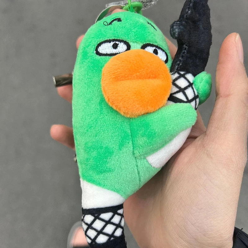 Ciondolo borsa pazzo fuggitivo brutto e carino per ragazze Zaino carino ornamento portachiavi peluche articolo brutto annuale regalo creativo