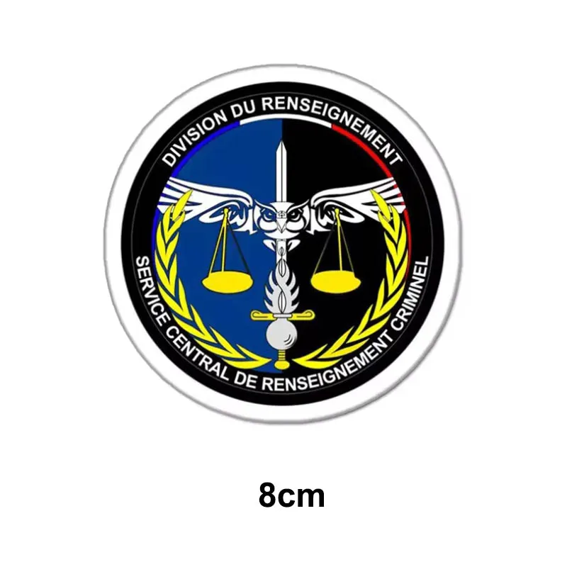 Scrc Intelligence Division Stickers Militray Laptop Decals Pegatinas Waterproof for Helmet Pitcher Suitcase Stikers