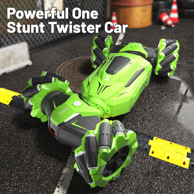 

New twist car Super explosive double remote control induction deformation cool remote control car stunt twist manual off-road cl