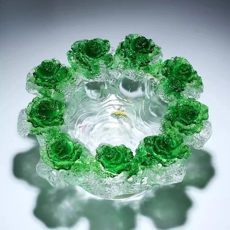 Ornament Glazed Cornucopia Living Room Jucai Bafanglai Company Opens Qiao Crafts Gifts