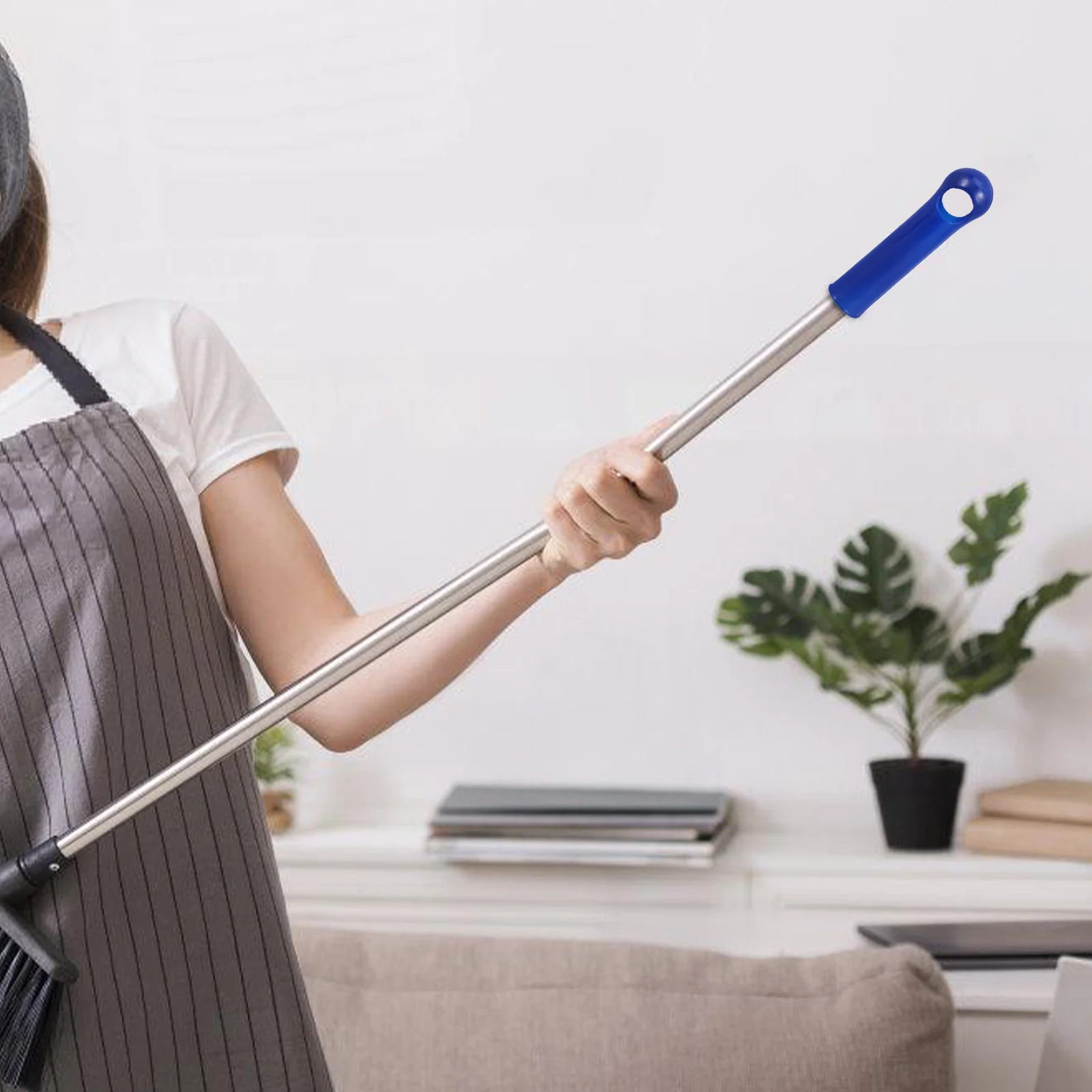 

2pcs Broom Accessories Longlasting H Ergonomic Grip Dustpan Mop Replacement Sweeping Cleaning Home Commercial Spaces