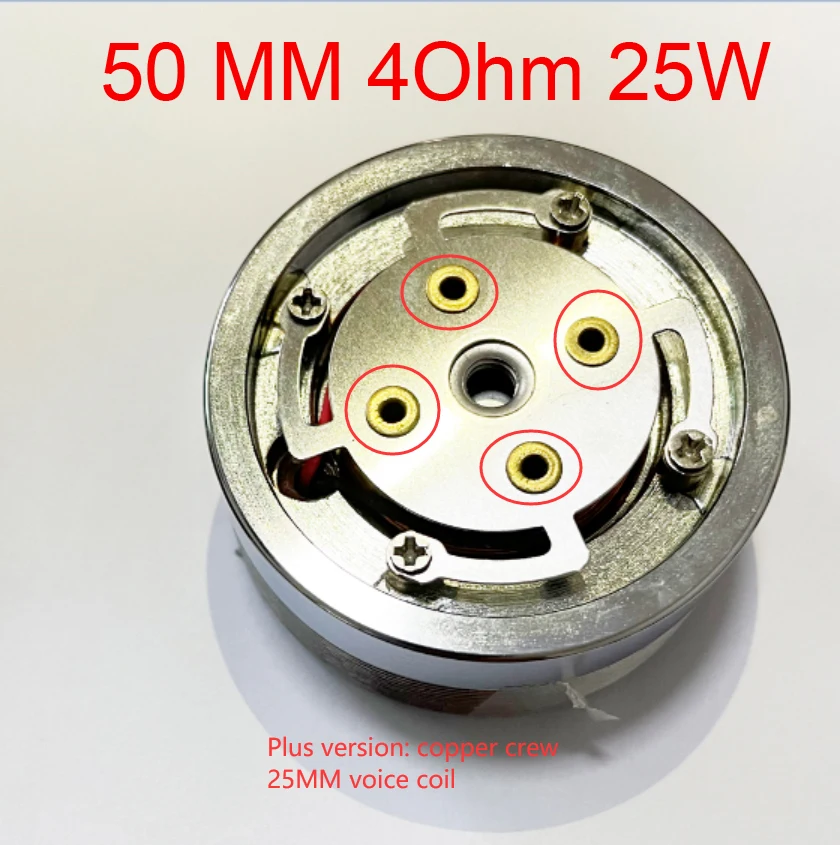 Sounderlink 44MM 50MM 25W High Power Resonance Vibration raw replacement Speaker Full Range Driver Bass shaker loudspeaker DIY image 5