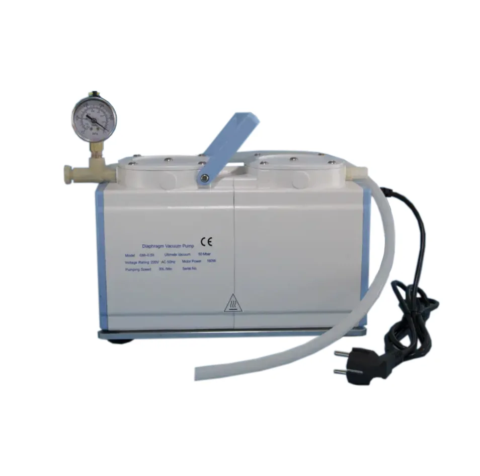 

GM-0.5B Excellent Quality Lab Equipment Bench Handheld Diaphragm air Positive Negative Pressure Dual Purpose Type Vacuum Pump