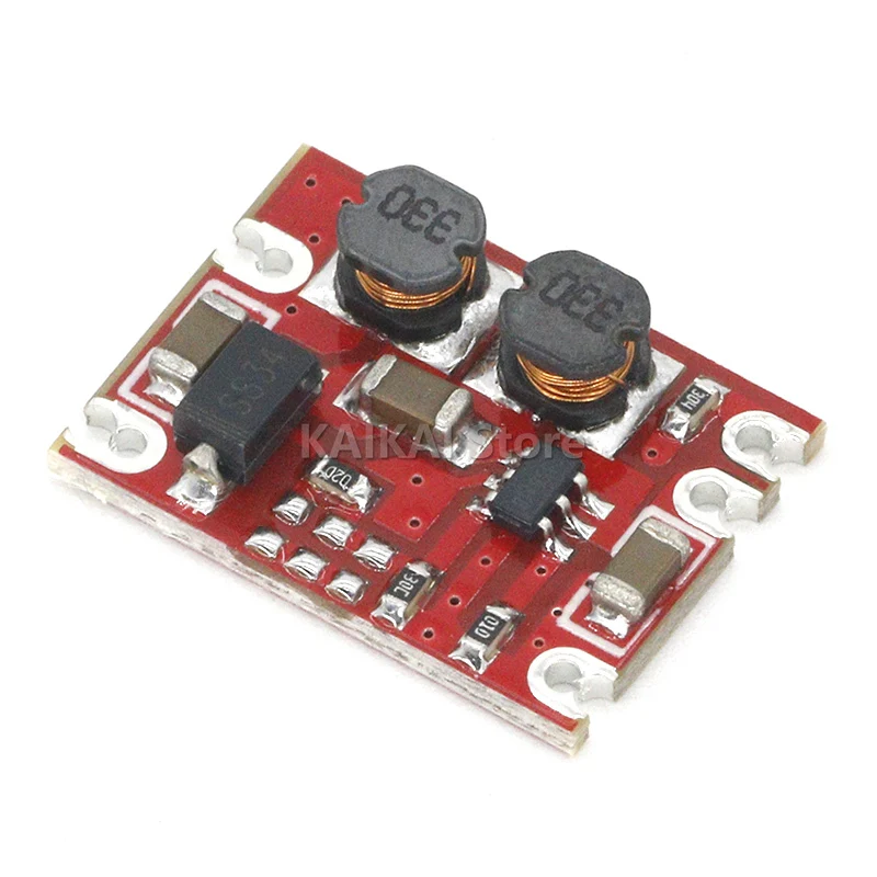 DC-DC Automatic Buck Boost Power Module Step Up and Down Board Input 3V-15V Output 3.3V/5V/4.2V/9V/12V Electronic DIY PCB