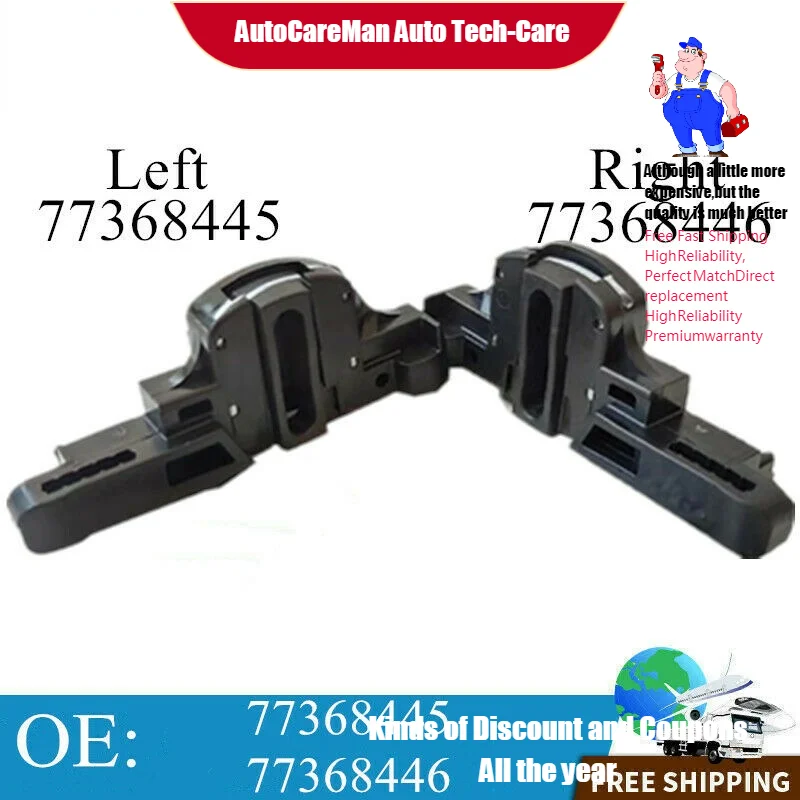 

Fit For Jeep Renegade 2pcs Sunproof Clip Slideway Ceiling Bracket 77368445 77368446