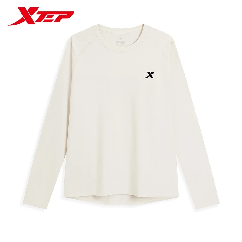 Xtep Pullover Hoodie For Men 2024 Autumn Comfortable Soft Sweatshirt Leisure Athletic Outdoor Long sleeves Tops 876329030011