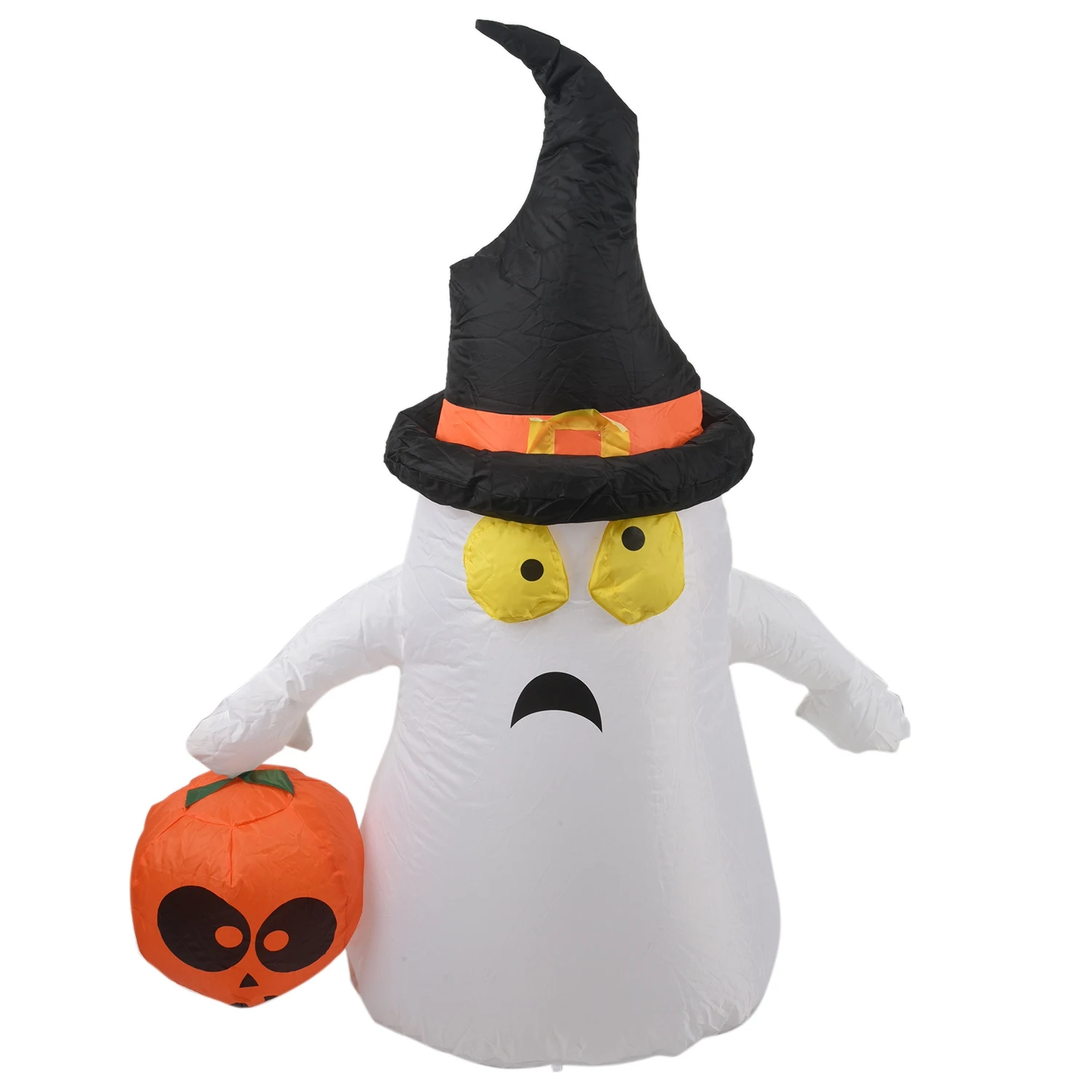 

Halloween Ghost and Pumpkin Inflatable Decoration with LED Lights and Fan for Outdoor Indoor Home Garden Yard EU