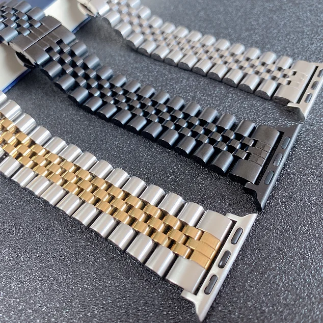 المعادن حزام ل أبل ووتش UItra 8 7 49 مللي متر 45 مللي متر 41 مللي متر 6 5 4 SE 44 مللي متر 40 مللي متر الفولاذ المقاوم للصدأ معصمه ل iwatch 3 42 مللي متر 40 مللي مت...