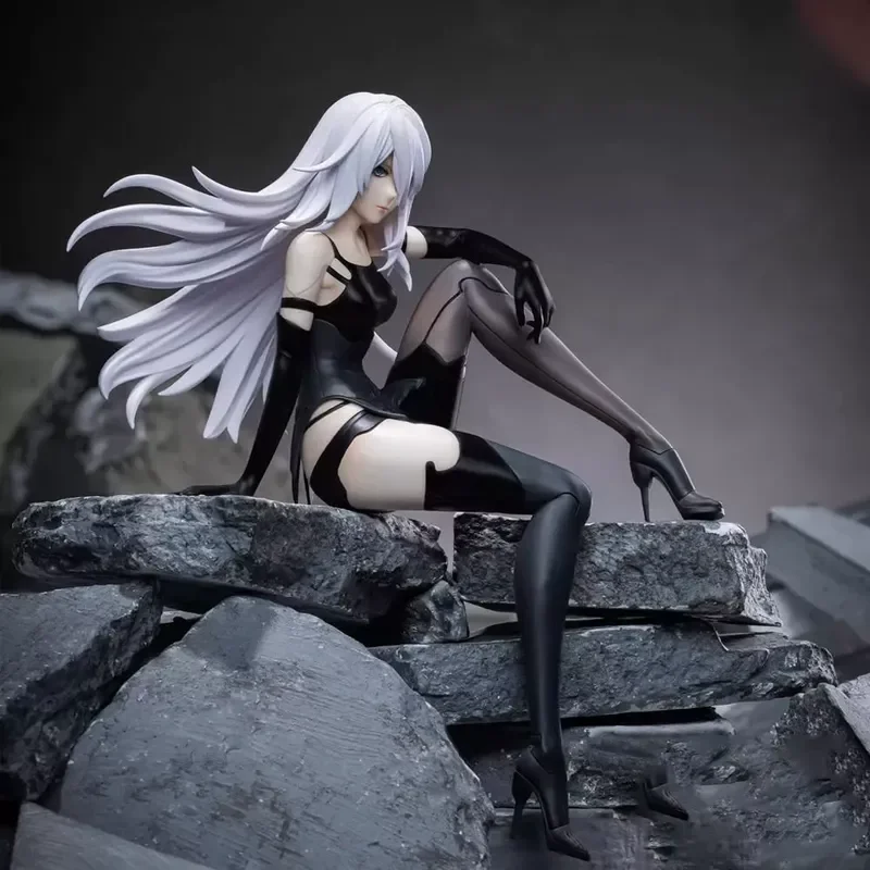 Sega Nier asli: Automata Ver1.1a Chokonose tokoh Premium A2 Yorha tipe A No.2 figur Anime Model aksi mainan koleksi Gif