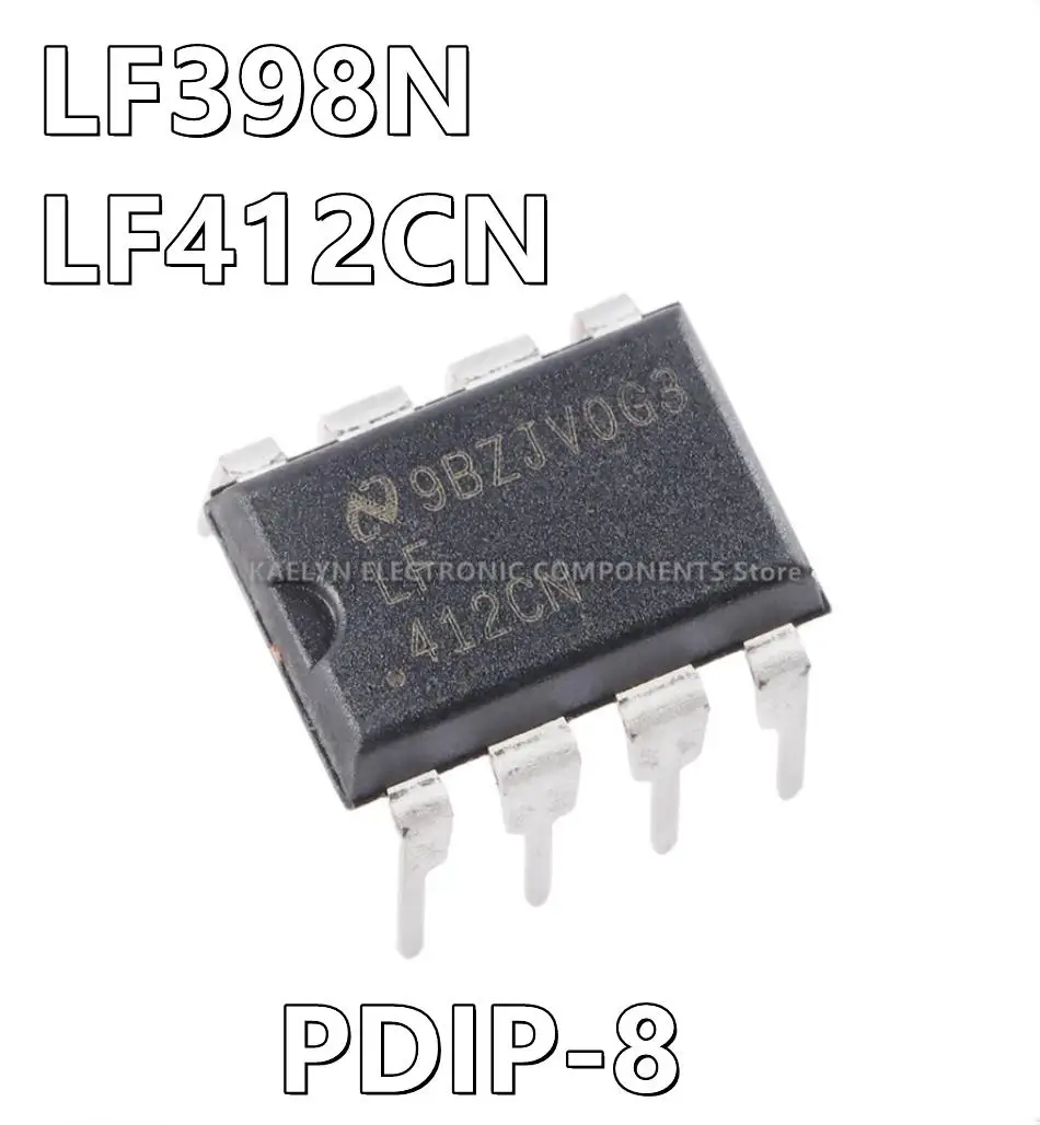 

10Pcs/lot LF398N 398N LF412CN 412CN J-FET Amplifier 1/2 Circuit 8-PDIP