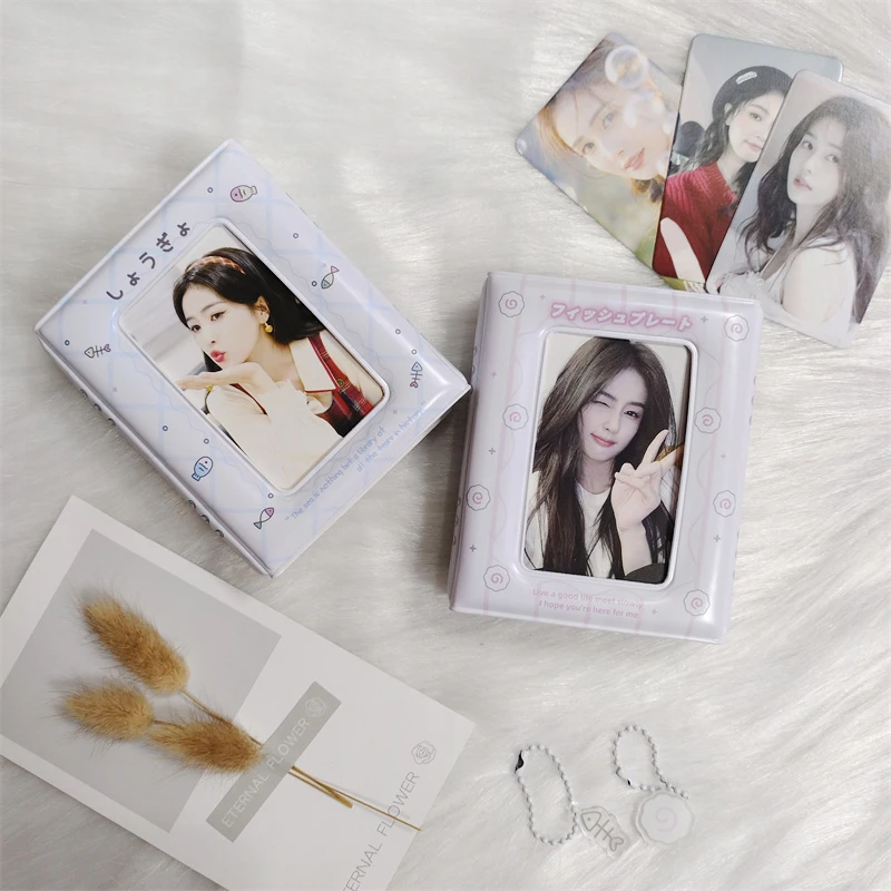 KPOP Idol Album Postcard Photo Album Photo Cards Photocards Holder 3 Inch Lomo Card Collector Card Photo Card Binder