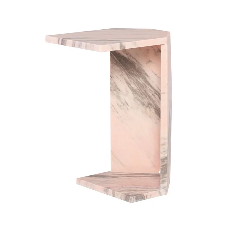 

Home Decor Bedroom Nightstand Corner Table Travertine Stone Coffee Table White Marble C Side Table