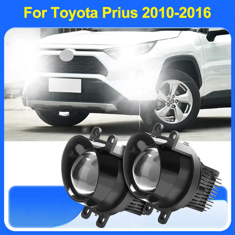 

3Inch LED Fog Lights High/Low Beam Projector Spotlight Lens 90W 20000LM Car Fog Lamp Retrofi For Toyota Prius C/V 2012 2015-2016