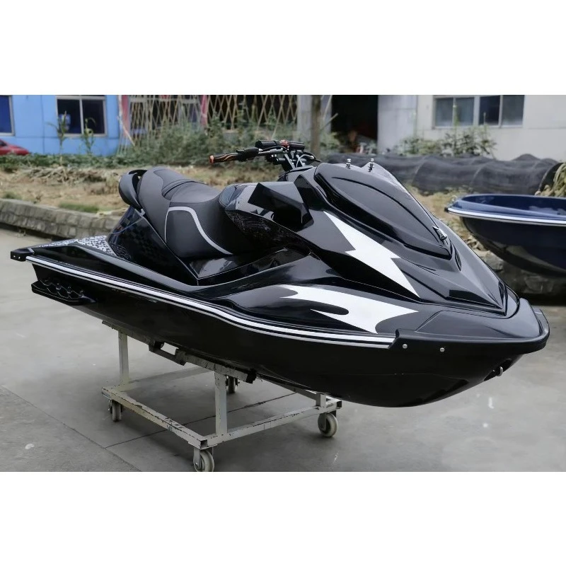 1400cc 4-Stroke Luxury Jet Ski with Intelligent Electronic Brake Reverse Gear System Fiberglass Motorboat Personal Watercraft