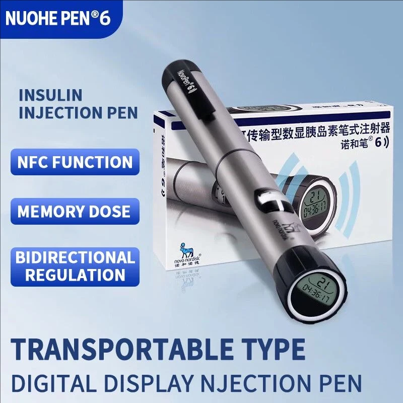 Pen NovoPen 6 Household Injection Insulin Syringe Pen for Diabetes Blood Sugar Memory Injection