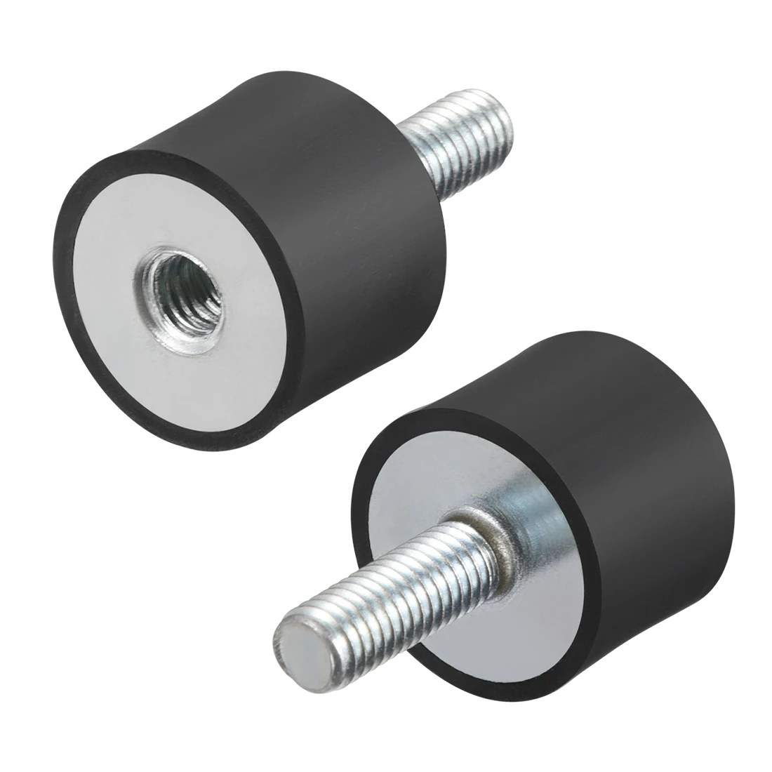 Imagem -02 - Masculino e Feminino Rubber Shock Absorber Bater Pad Damper Bobbin Mount Isolador Anti Vibração tipo vd para Bicicleta m4 m6 Rosca m8 Pcs