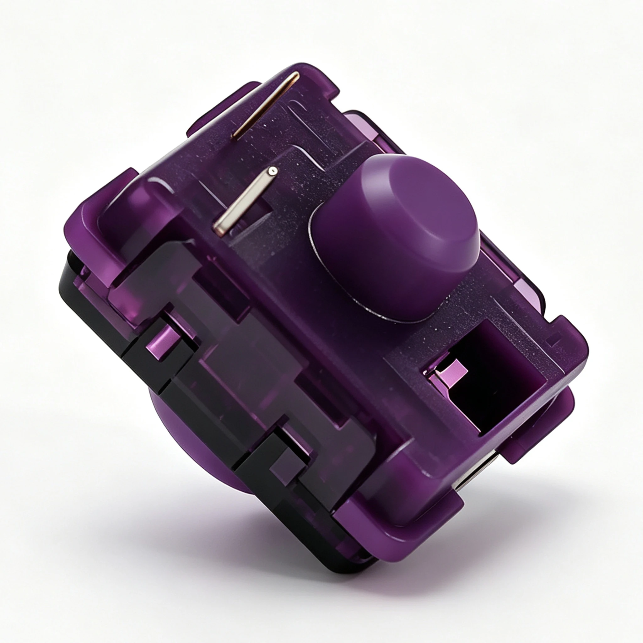 Kailh Hitbox Switch 1353 Purple Iris Mini Low Profile Silent Linear Creamy Switches 30gf für benutzerdefinierte mechanische Gaming-Tastaturen – Detail 5