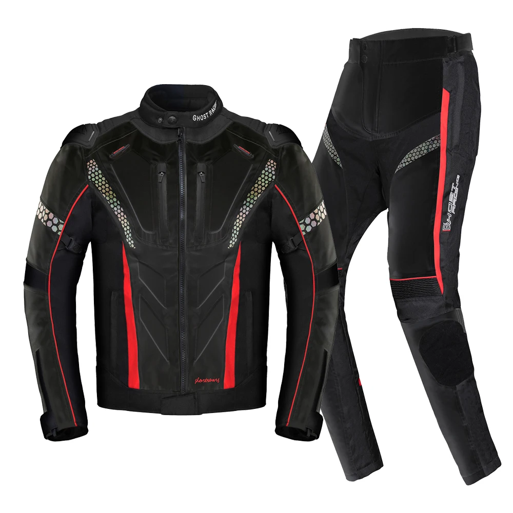 

Waterproof Men Motorcycle Jacket Pants Warm Jacket Pants Motorcycle Equipment Riding Protective Gear Suit M-5XL