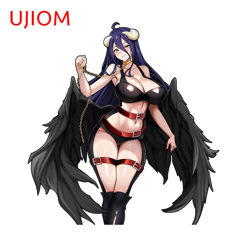 UJIOM Albedo Binding Character Big Chest Wall Sticker Fashion Creative Waterproof Graffiti Decal Delicate Adhesive Wallpapers