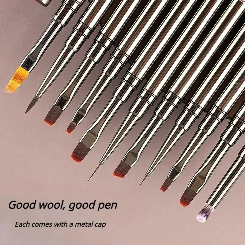 Nail Art Liner Brushes for Professional Design
