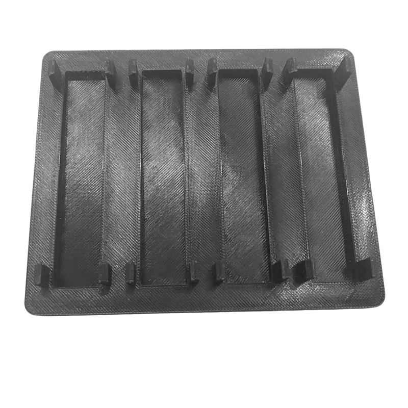 Super Sale NMMiner 2.8 Inch 4 Slots Base Bracket for NerdMiner Bitcoin Crypto Solo Lottery Miner 4 Slots Stand Black