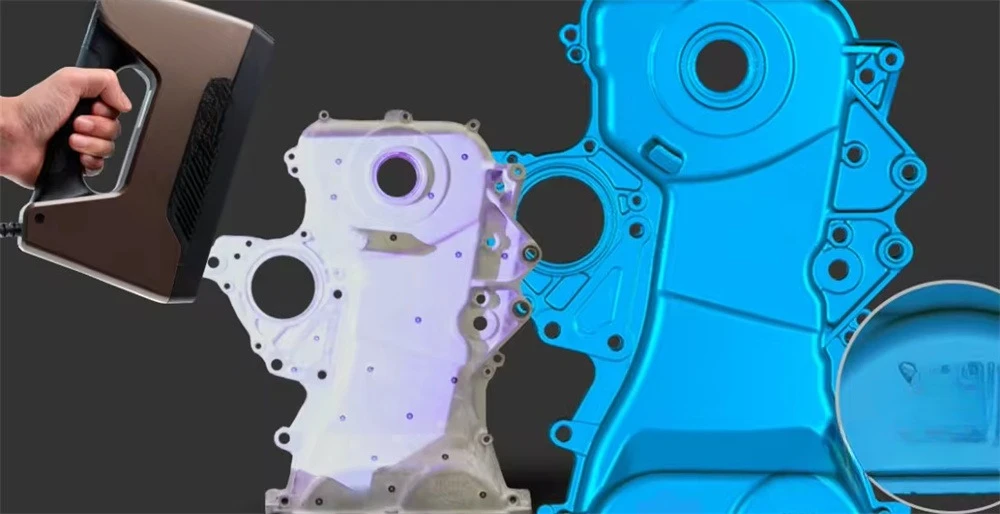 Hochauflösender Scanmodus glänzend – Pro High-Definition-3D-Scanner