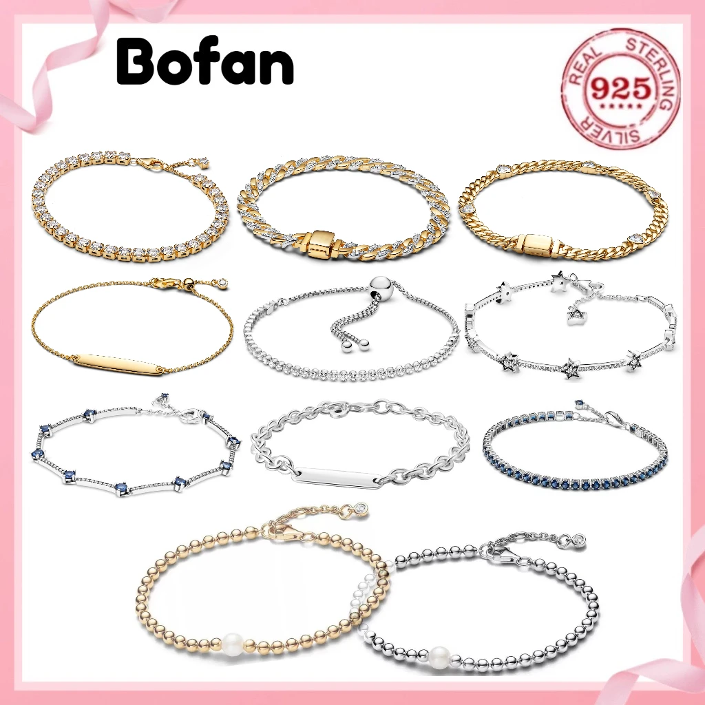 Luxurious zirconium 925% pure silver quality heart-shaped square mesh rotating charm bracelet for ladies jewelry accessory gift