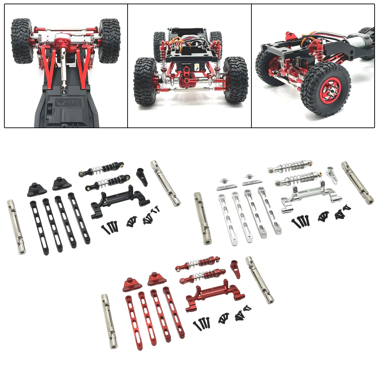 Profesjonalne części zamienne do modeli samochodów RC, wsporniki amortyzatorów, części do zdalnie sterowanych samochodów do MN82 1/12 RC Truck