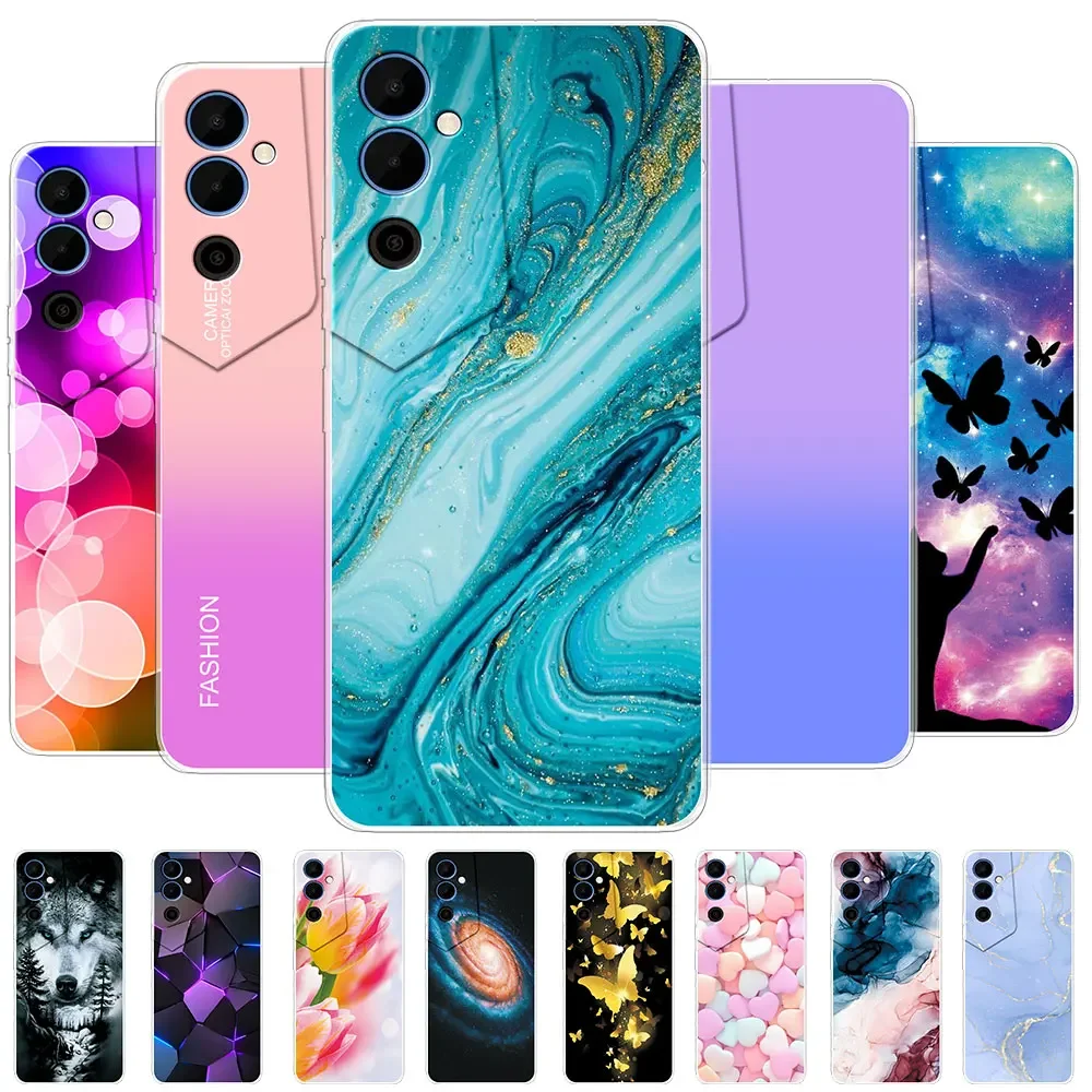 Für tecno pova neo 2 fall abdeckung für tecno pova neo 3 funda klare weiche silikon tpu telefon hülle für tecno pova neo stoßstange coque