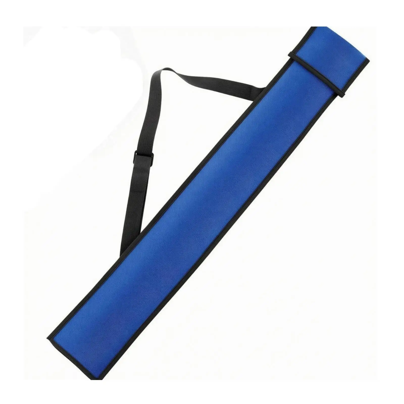 Billiards Cue Pouch with Shoulder Strap Long Rectangular Shape 82x13cm Anti Scratch Cover for Snooker Sticks