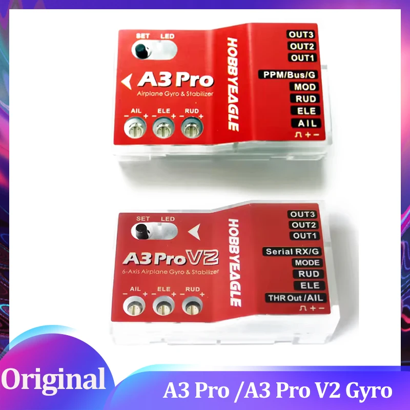 

HobbyEagle A3 Pro / A3 Pro V2 Самолет RC Контроллер полета Стабилизатор Система стабилизатора Гироскоп для радиоуправляемого самолета Коптер с неподвижным крылом