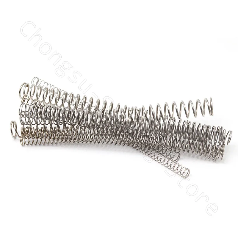 305mm Compression Spring Wire Dia 0.3 0.4 0.5 0.6 0.7 0.8 1 - 5mm Outer Dia 3 3.5 4 4.5 5 5.5 6 7 8 10 12 - 60mm Length 305 mm