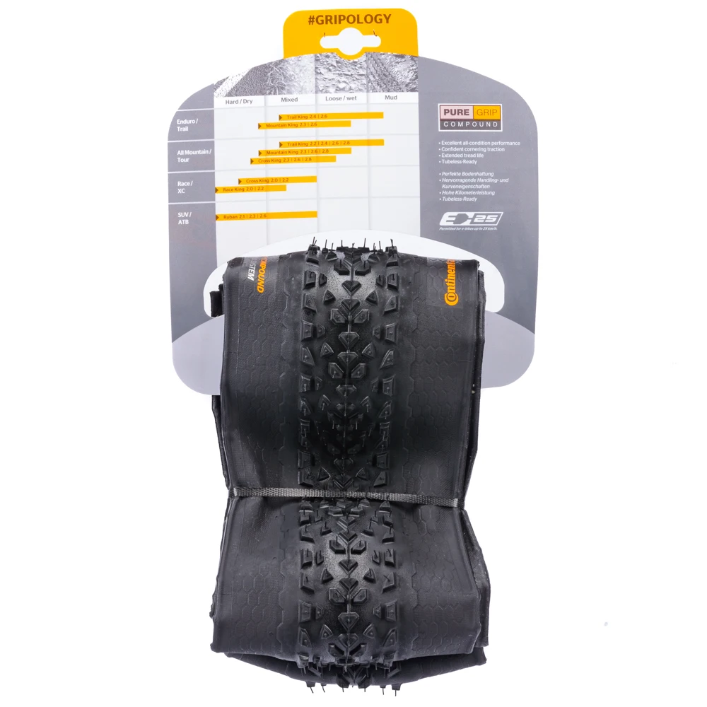 Continental Race King Reifen Tubeless 26x2.0 29x2.0 29x2.2 27.5x2.0 27.5x2.2 für MTB Mountainbike XC Zubehör – Detail 8