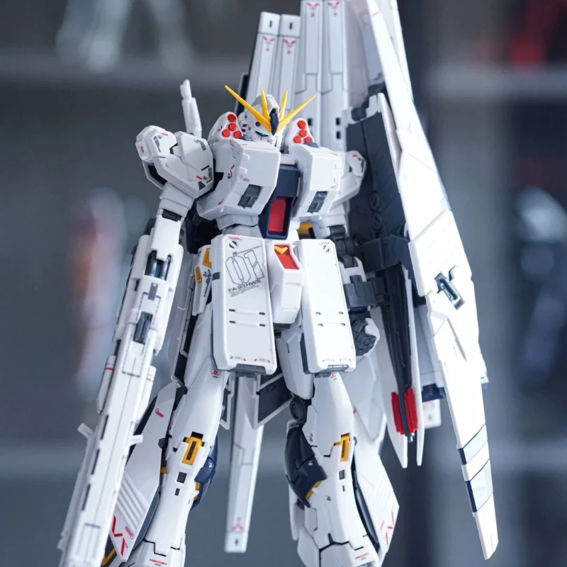 RG 1/144 RX-93 Nu نظام الأسلحة الثقيلة (Hws) الجمعية أطقم منمذجة عمل أرقام سطح المكتب زخرفة مفاجأة تحصيل هدية لعبة