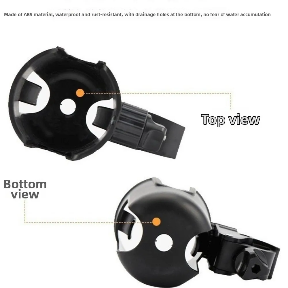 

Quick Release Stroller Water Cup Holder Detachable with Phone Holder Stroller Water Bottle Organizer Easy To Install