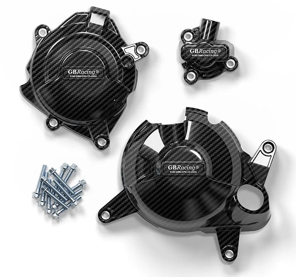 GBRacing محرك دراجة نارية غطاء للحماية مجموعة لياماها YZF-R3 2023-2025 و MT-03 2023-2025 الدراجات النارية الملحقات