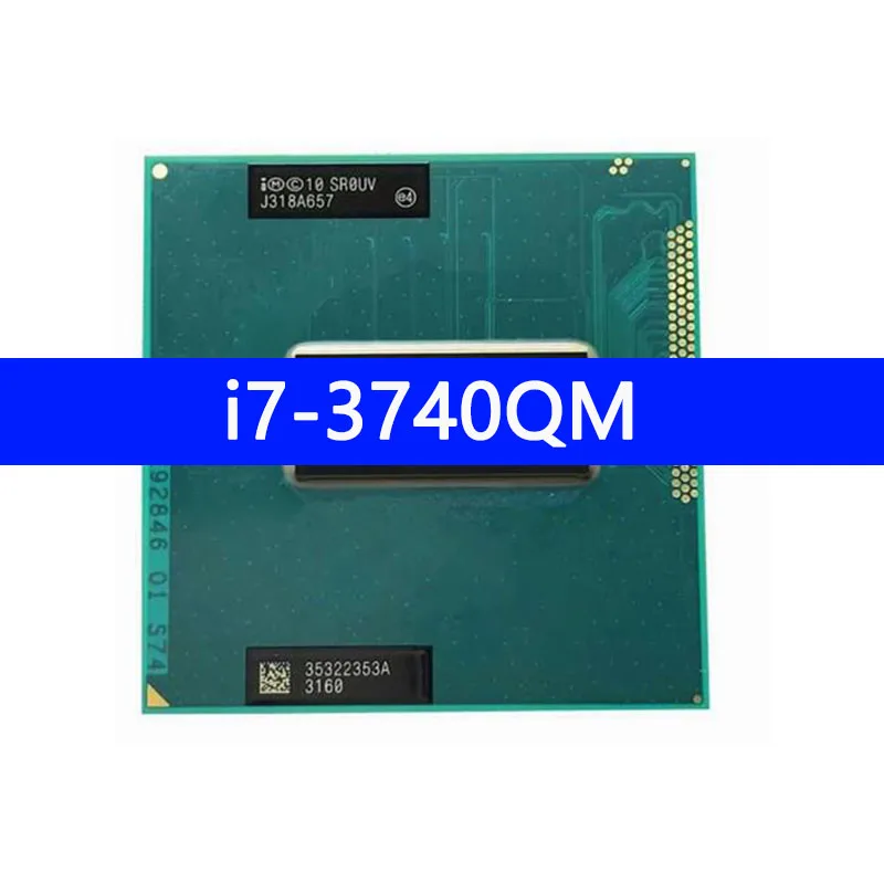 i7-3740QM CPU i7 3740QM SR0UV 2.7 GHz Used Quad-Core Eight-Thread CPU Processor 6M 45W Socket G2 / rPGA988B