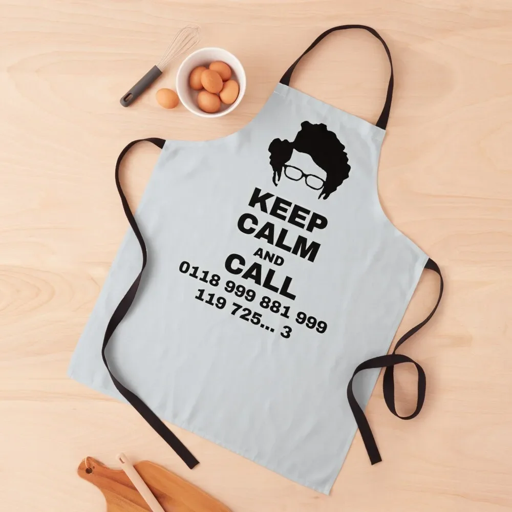 

Keep Calm and Call 0118 999 881 999 119 725... 3 Apron waiter Dress Apron