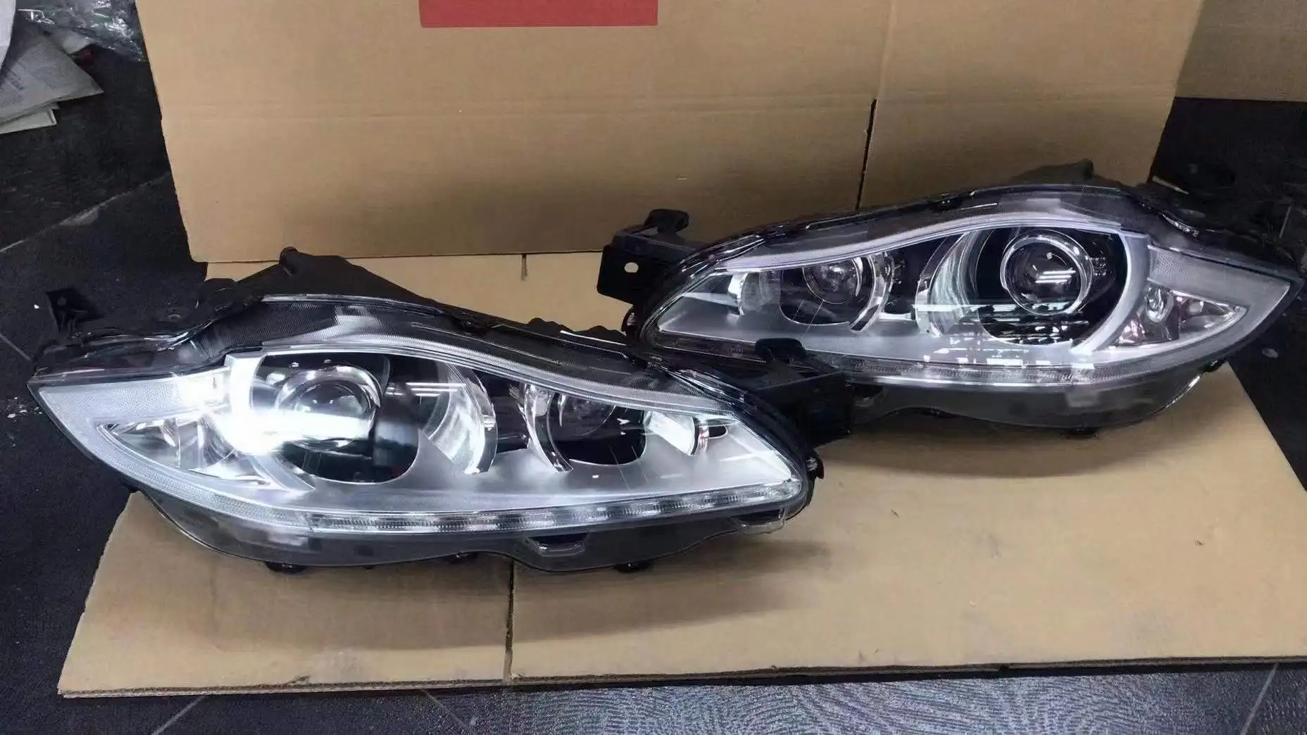 headlight front lamp drl for jaguar xj 2015