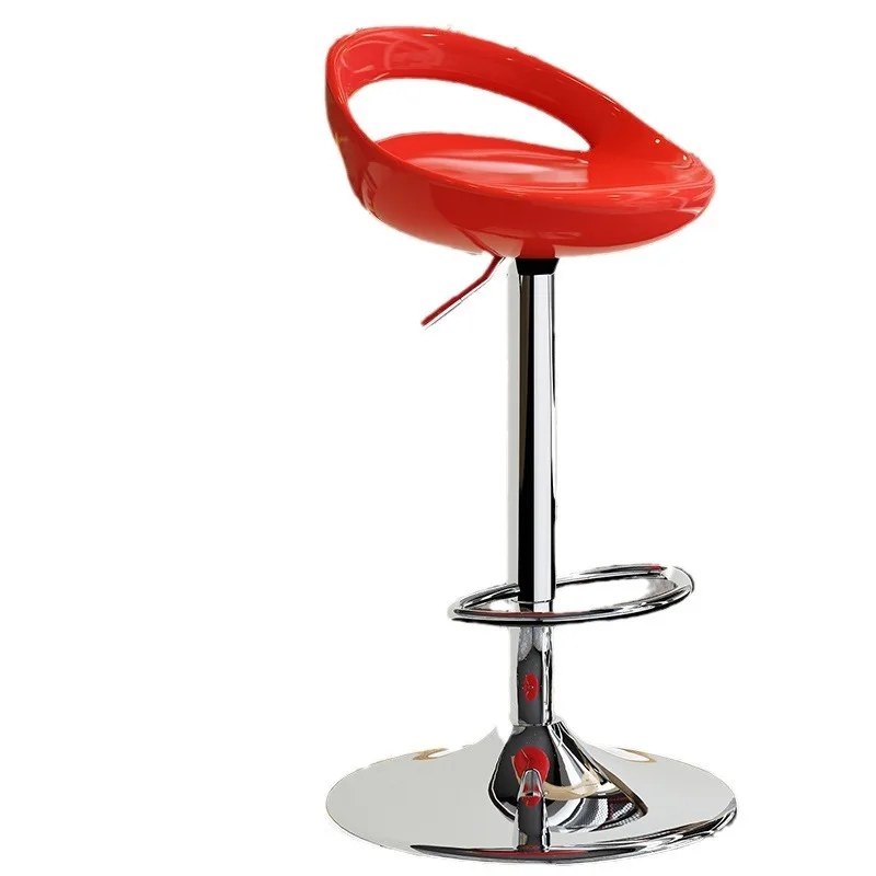 Nordic bar chair, modern minimalist high stool, home lift bar stool, backrest high stool checkout page bar swivel chair
